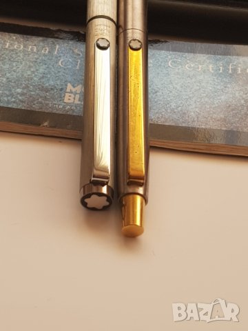 Комплект стари химикалки Montblanc с оригинална кутия, снимка 7 - Колекции - 34237870
