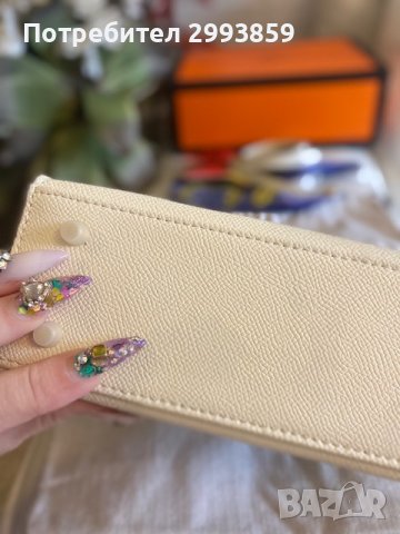 Чанта Кели*ЕРМЕС 25см*Hermes Kelly Mini*Epsom Leather Gold Hardware, снимка 12 - Чанти - 40729983