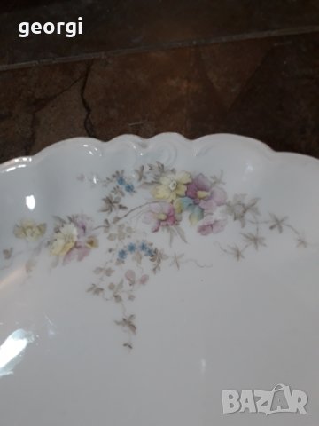 Релефно порцеланово плато , снимка 2 - Сервизи - 34288622