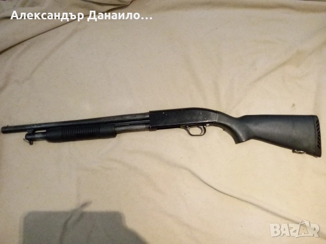 ловна пушка Маверик 12 к.с две цеви, къса и дълга , снимка 2 - Ловно оръжие - 53587508