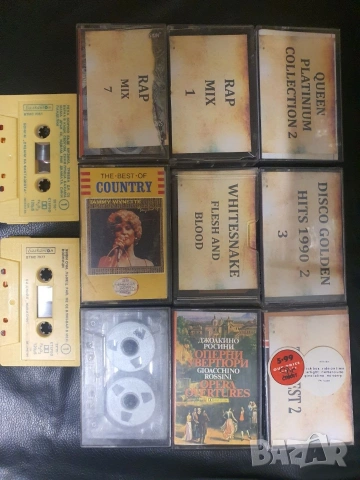 Лот от 11бр аудио касети със записи музика. Всички за 13евро Купени от чужбина. Записите са качестве, снимка 2 - Аудио касети - 53524686