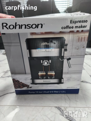 Кафемашина Rohnson Cafe Express, снимка 3 - Кафе машини - 52564330