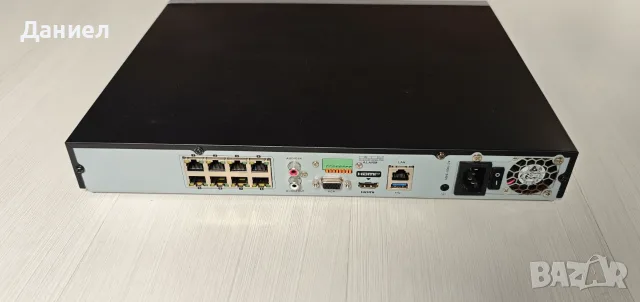 8 портов PoE 4K NVR Hikvision DS-7608NI-K2/8P, снимка 4 - Комплекти за видеонаблюдение - 56044885