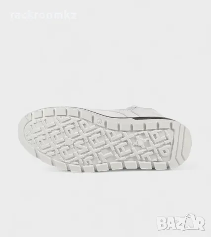 Дамски бели боти със спортна визия и топла вата 138428 white, снимка 6 - Дамски боти - 48309825