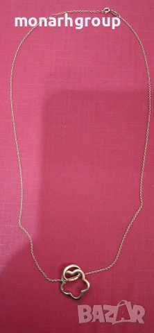 Златна верижка с висулка 18к