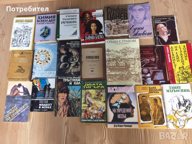 Лот книги – всичко наведнъж – запазени 