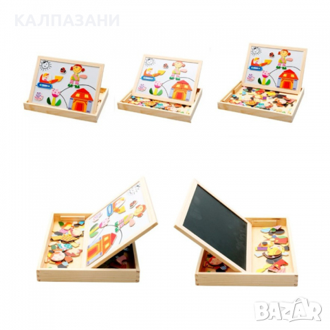 ДЪРВЕН МАГНИТЕН ПЪЗЕЛ 6921527120047, снимка 3 - Игри и пъзели - 36139955