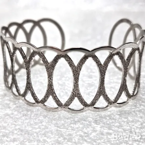 Като нова! Сребърна Гривна ITALY (проба 925)-10.18 грама, снимка 5 - Гривни - 47981911