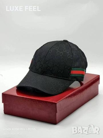 GUCCI ⚜️ Унисекс Модел , снимка 5 - Шапки - 53289155