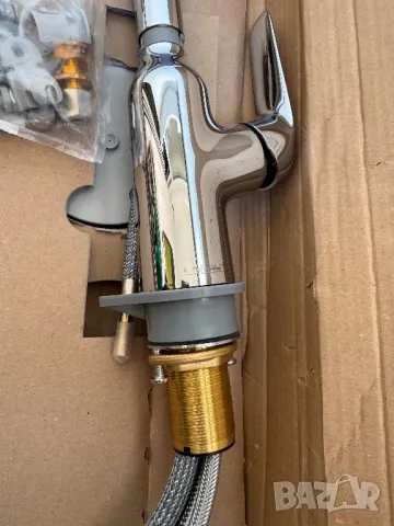 Стилен Кухненски Смесител Focus M42 - Hansgrohe 71821000, Хромиран и С Издърпващ Се Чучур!, снимка 5 - Смесители - 48909032