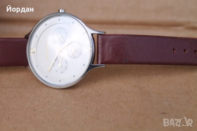 Дамски часовник ''Skagen'', снимка 8 - Дамски - 52565045