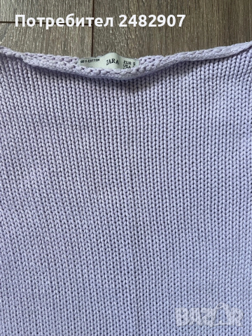 Дамска блуза  ZARA, снимка 6 - Блузи с дълъг ръкав и пуловери - 53530676