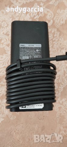 Dell Original 65W 20V USB Type C charger оригинално зарядно 20V - 3.25A, 15V-3A, 9V-2A, 5V-2A, снимка 5 - Лаптоп аксесоари - 41497431