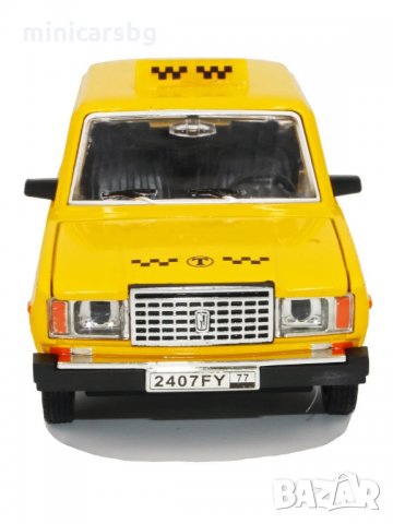 Метални колички: Lada 2107 Taxi - 1:24 (Лада Такси), снимка 2 - Колекции - 35734464