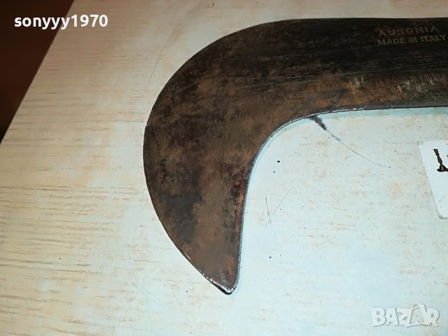 AUSONIA-made in italy-кукри 40х14см-внос swiss 3001231419, снимка 7 - Антикварни и старинни предмети - 39486994