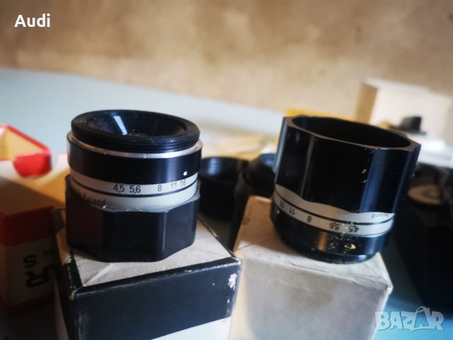 Светломер ЛЕНИНГРАД 4 Реактиви 9 броя чисто нови Светкавица Обективи JAPAN Color Цена за всичко 150л, снимка 7 - Светкавици, студийно осветление - 39568405