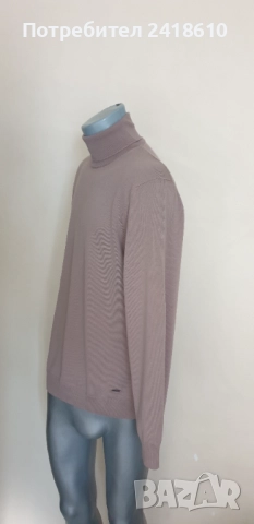 JOOP! Extrafine Merino Knit Mens Size L НОВО! ОРИГИНАЛ! Mъжки Поло Пуловер, снимка 8 - Пуловери - 52919062