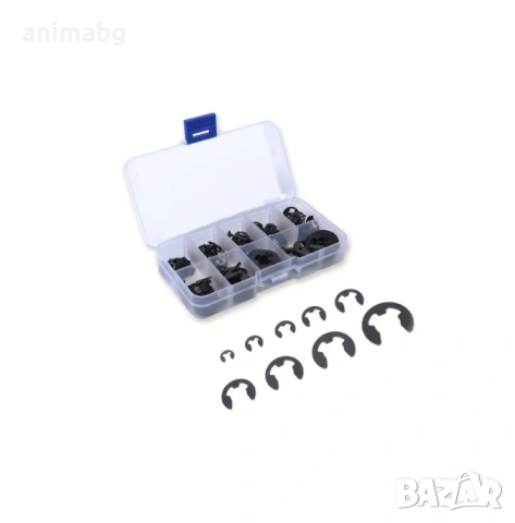 ANIMABG Черни Неръждаеми Стоманени Задържащи Циркулци, 120 броя ID на продукт: 22022026