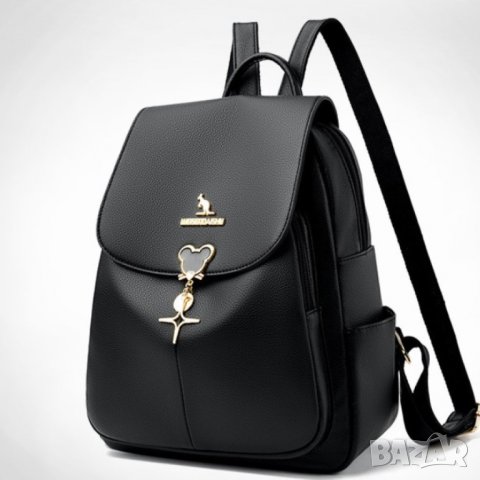 Дамска раница Sabrina Black, снимка 8 - Раници - 41479199