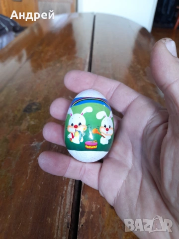 Старо дървено яйце #17