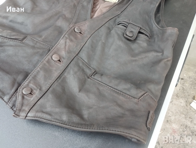 Мото кожен елек , снимка 4 - Други - 51454352