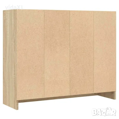 vidaXL Сайдборд, дъб сонома, 91x28x75 см, инженерно дърво, снимка 8 - Бюфети - 56148029