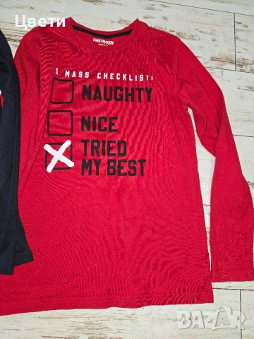 Лот от три блузи Коледа и Хелуин 146-152см., снимка 8 - Детски Блузи и туники - 53364725