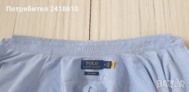 POLO Ralph Lauren Cotton  Oxford Knit  Stretch Mens Size / M НОВО ! ОРИГИНАЛ! Мъжка Риза!, снимка 2 - Ризи - 53373259