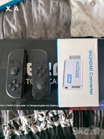 Nintendo Switch калъф, джойстик, HDMI , снимка 5 - Nintendo конзоли - 56234347