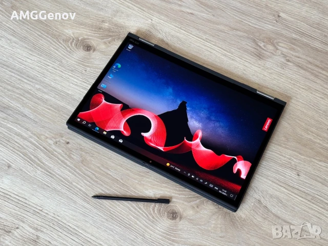 13.3'FHD+ IPS Touch/i7-1185G7/Thinkpad Yoga X13 G2/16GB LPDDR4X/512GB, снимка 4 - Лаптопи за работа - 51043572