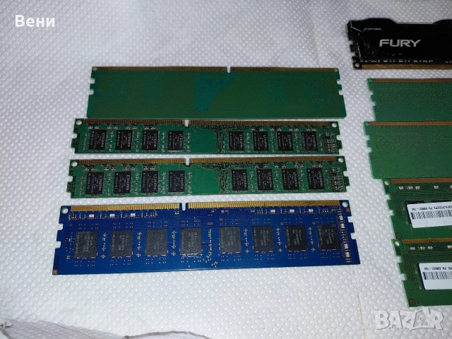 RAM памети 9 броя, снимка 15 - RAM памет - 52873292