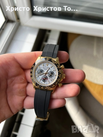 Promotion!!!Луксозен механичен мъжки часовник Rolex Daytona Meteorite , снимка 2 - Мъжки - 53701352