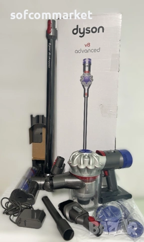Вертикална прахосмукачка Dyson V8 Advanced с гаранция