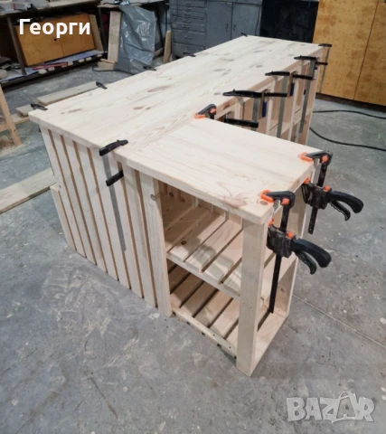 Дървено бюро, снимка 5 - Бюра - 50482661