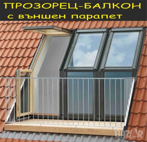 КАПАНДУРА за покрив --прозорци за Мансарда --Авариен изход за плосък покрив.. ИЗРАБОТВАМ и монтирам , снимка 6 - Строителни материали - 42138718