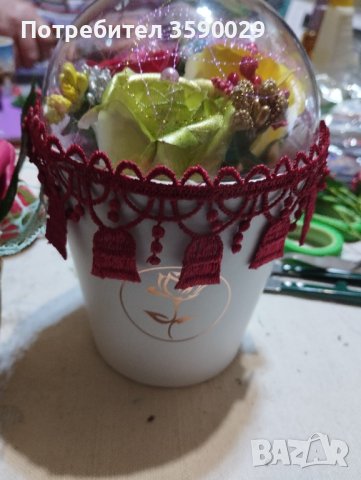 Сапунени цветя, снимка 10 - Изкуствени цветя - 39946525