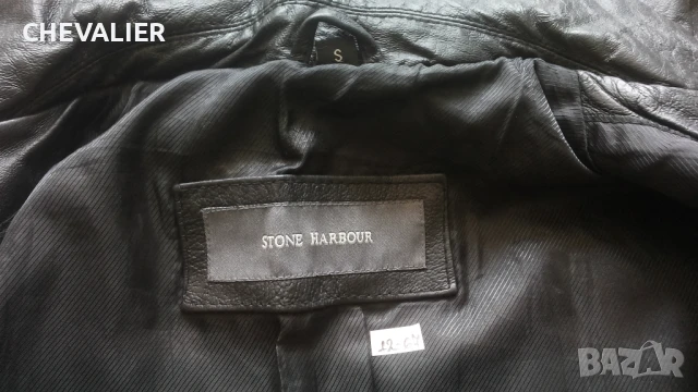 STONE HARBOUR REAL Leather Jacket Размер S яке естествена кожа 12-67, снимка 13 - Якета - 50633524