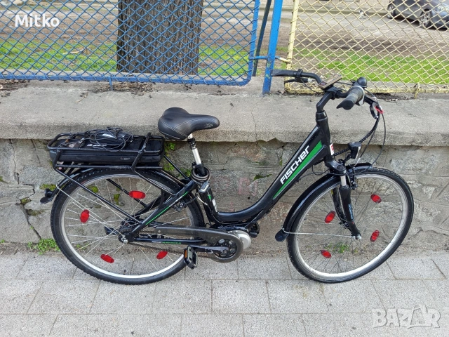 28 цола електрически алуминиев велосипед с 7 скорости усилени капли амортисьори предни като нов , снимка 14 - Велосипеди - 53725728