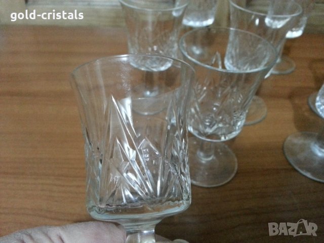 Руски кристални чаши , снимка 7 - Чаши - 35858571