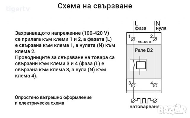 ZUBR D2-40/D2-50/D2-63 Red Релета за защита на напрежение, гаранция 3 г, снимка 10 - Друга електроника - 33315592