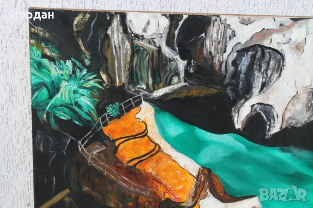 Картина Масло върху платно Антоанета Мелчикова, снимка 2 - Колекции - 33937643