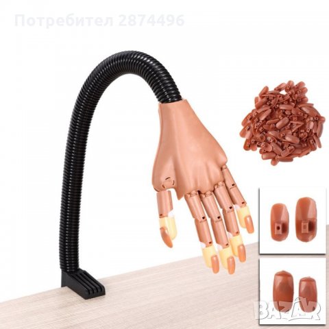 3169 Нокти за упражнения - 100 броя, снимка 5 - Продукти за маникюр - 35789982