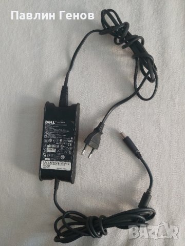 Оригинално зарядно захранване за лаптоп Dell 19.5V 3.34A, зарядно dell, снимка 3 - Кабели и адаптери - 42161882