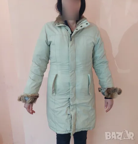 пухено парка / яке WOOLRICH BULDER COAT PUH PARKA размер М-Л, снимка 11 - Палта, манта - 48606394