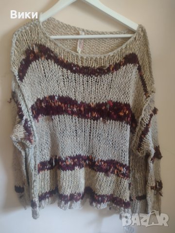 Ръчно плетена спорно елегантна лятна блуза, снимка 2 - Блузи с дълъг ръкав и пуловери - 41402505