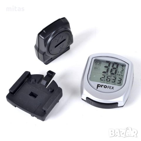 Велокомпютър с 18 функции, Водоустойчив, Безжичен, LCD дисплей, снимка 3 - Аксесоари за велосипеди - 35974292