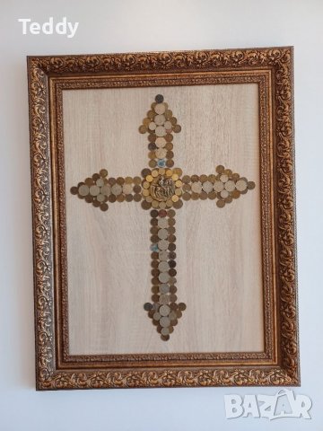 Художествени пана от монети , снимка 2 - Антикварни и старинни предмети - 39646401