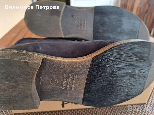 Дамски боти от естествена кожа , снимка 7 - Дамски боти - 38700426