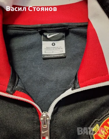 Манчестър Юнайтед / Manchester UTD 2012-13 Nike Track Jacket - размер S , снимка 3 - Фен артикули - 50822545