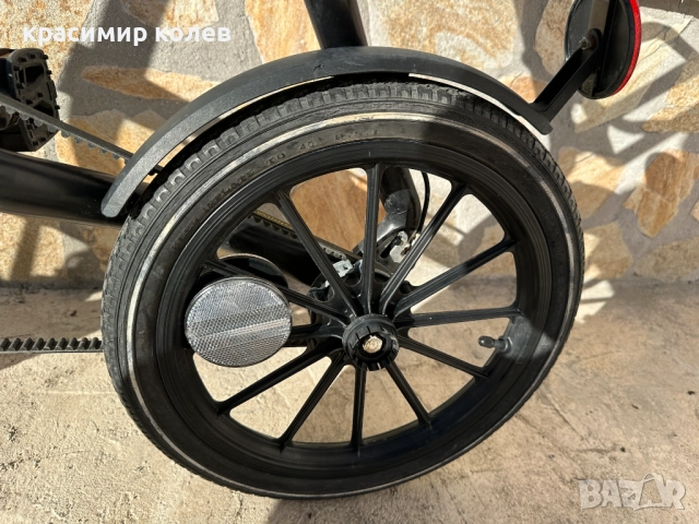 дизайнерски сгъваем велосипед "STRIDA", снимка 5 - Велосипеди - 52930433